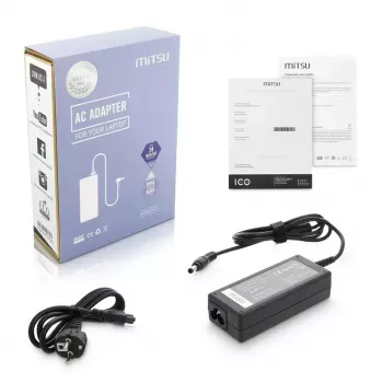 MITSU voeding 19 V 3,42 A model ZM/LIT19342 voor compatibele laptops