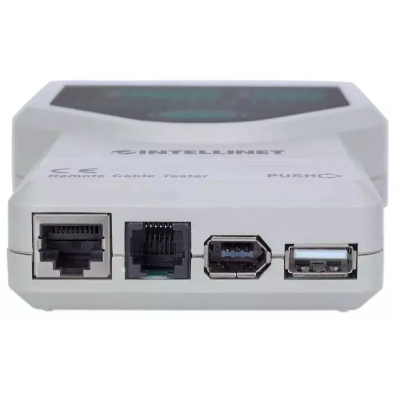 Intellinet 5-in-1 kabeltester, test 5 gangbare netwerk-RJ45- en computerkabels