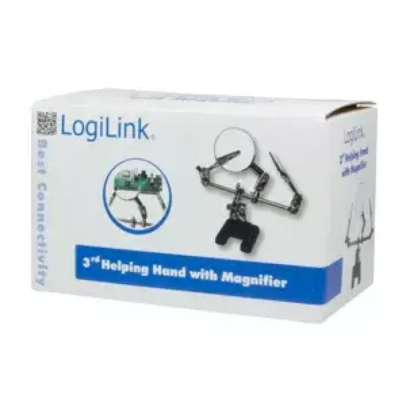 Loep LogiLink WZ0034 zwart roestvrij staal