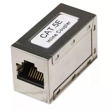 Intellinet inline-koppeling, Cat5e, FTP, modulair, 8P8C-bus naar 8P8C-bus, zilver