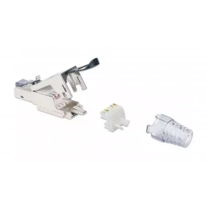 RJ45 modulaire field termination plug Intellinet Cat6a 10G