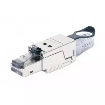 RJ45 modulaire field termination plug Intellinet Cat6a 10G