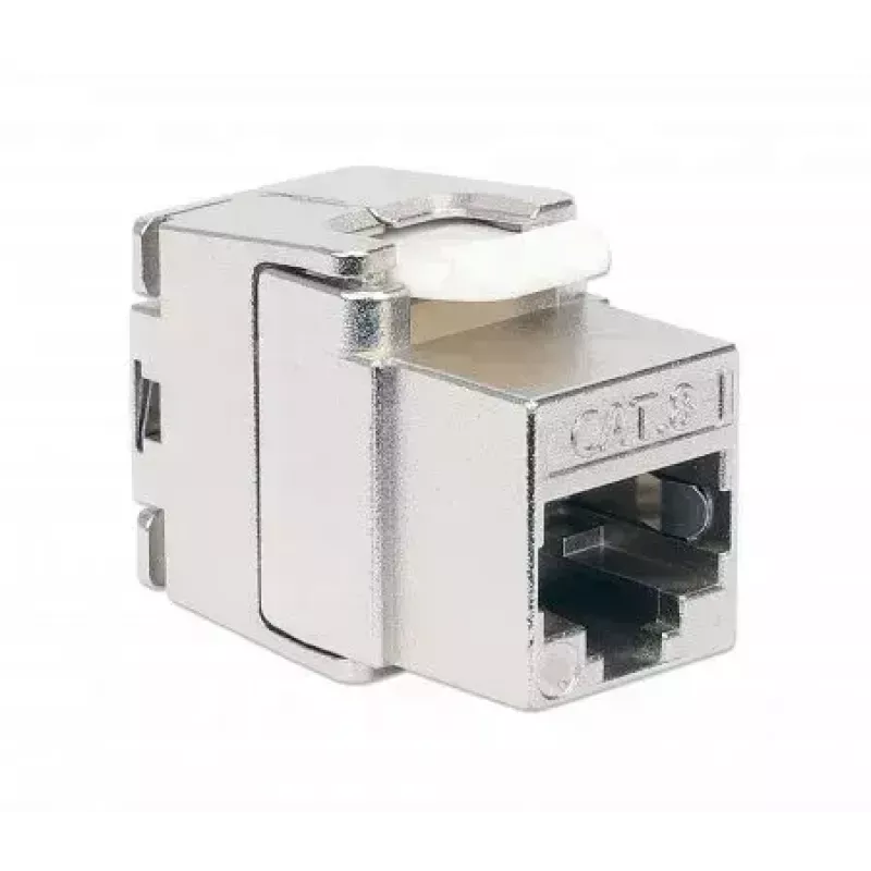 Intellinet Cat8.1 40G afgeschermde gereedschapsloze keystone-jack RJ-45 zilver