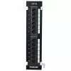 Intellinet patchpanel, Cat6, wandmontage, UTP, 12 poorten, zwart