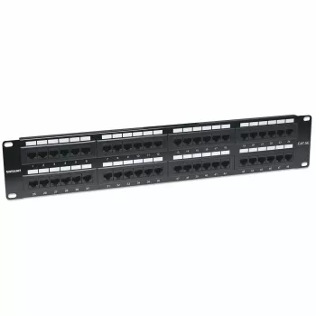 Intellinet patchpanel, Cat5e, UTP, 48-poorts, 2U, zwart