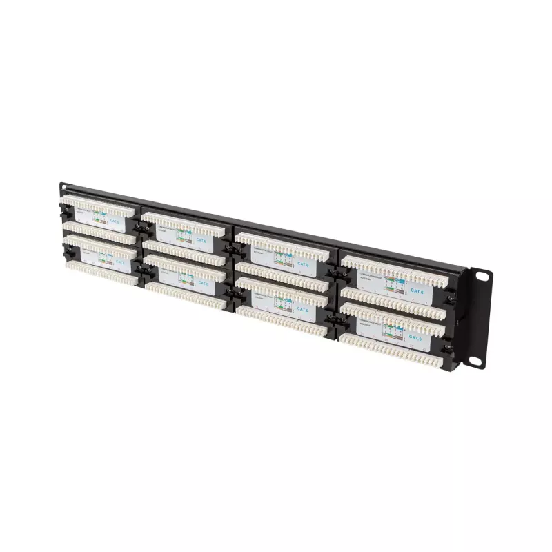 Rack-accessoire Lanberg PPU6-2048-B 19 inch 2U 48 poorten