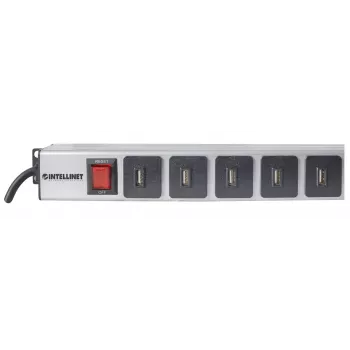 Stroomverdeeleenheid Intellinet verticale rackmontage 16-poorts USB-A