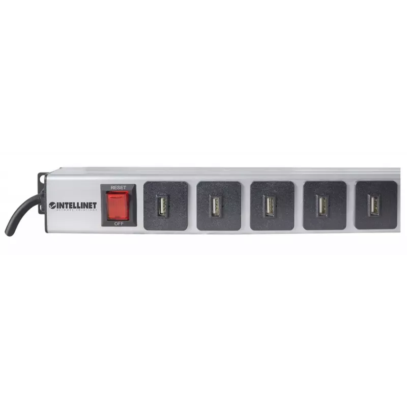 Stroomverdeeleenheid Intellinet verticale rackmontage 16-poorts USB-A
