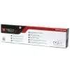 Techly I-CASE STRIP-16SH stekkerdoos (PDU) 6 AC-uitgangen 1.5HE zwart, zilver