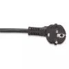 Techly I-CASE STRIP-16SH stekkerdoos (PDU) 6 AC-uitgangen 1.5HE zwart, zilver