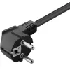 Techly 106893 19-inch 1U rack-PDU stekkerdoos, 8x Schuko, 250 V/16 A, 3500 W, 3 m kabel, aluminium, zwart