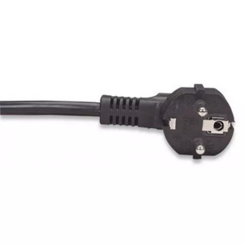 Techly 100471 19-inch 1U rack-PDU stekkerdoos, 6x Schuko, 250 V/16 A, 3 m kabel, dubbele schakelaar, zwart