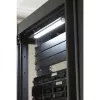 Techly 026289 magnetisch LED-verlichtingspaneel voor 19-inch rackkast, bewegings- en aanraaksensor, 12 V DC-voeding, 3 m kabel