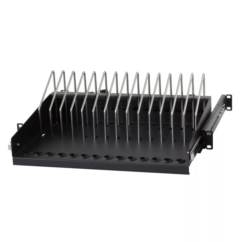 Rack-legbord Techly I-CABINET-TRAY14BK zwart 4U 19 inch