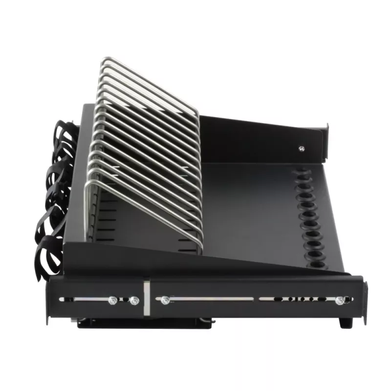 Rack-legbord Techly I-CABINET-TRAY14BK zwart 4U 19 inch