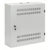 Intellinet 713641 laag 19-inch wandkast, 4U horizontale + 2U verticale rails, 170 mm (6,7 inch) diep, 540x550 mm, afsluitbare deur, 60 kg, IP20, grijs RAL 7035