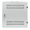 Intellinet 713641 laag 19-inch wandkast, 4U horizontale + 2U verticale rails, 170 mm (6,7 inch) diep, 540x550 mm, afsluitbare deur, 60 kg, IP20, grijs RAL 7035