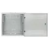 Intellinet 713641 laag 19-inch wandkast, 4U horizontale + 2U verticale rails, 170 mm (6,7 inch) diep, 540x550 mm, afsluitbare deur, 60 kg, IP20, grijs RAL 7035