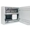 Intellinet 713641 laag 19-inch wandkast, 4U horizontale + 2U verticale rails, 170 mm (6,7 inch) diep, 540x550 mm, afsluitbare deur, 60 kg, IP20, grijs RAL 7035