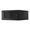 Wandgemonteerde kast Lanberg WF01-6604-10B 4U zwart