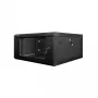 Wandgemonteerde kast Lanberg WF01-6604-10B 4U zwart