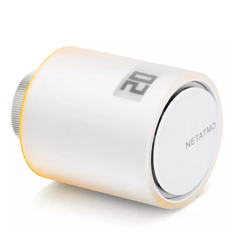 Netatmo Starter Pack - Smart Radiator Valves, wit, 0 - 50 °C, 2400 MHz, 100 m, 5 - 30 °C, °C