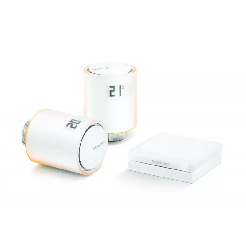 Netatmo NAV-EN extra slimme radiatorkraan, wit