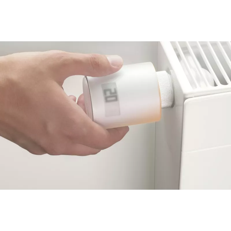 Netatmo NAV-EN extra slimme radiatorkraan, wit