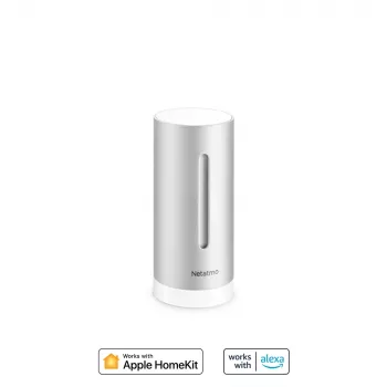 Netatmo extra slimme binnenmodule, draadloos, 0,3°, 3%, duraluminium, aluminium, AAA