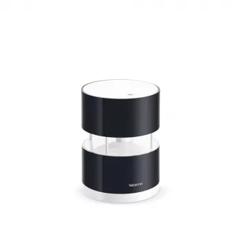 Netatmo Smart anemometer, windsnelheid, draadloos, Wi-Fi, 0 - 45 m/s, 100 m, zwart, transparant