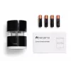 Netatmo NWA01-WW slimme windmeter voor weerstation, windsnelheid en -richting, draadloos, wifi, 0–45 m/s, bereik 100 m, 4x AA, zwart, transparant