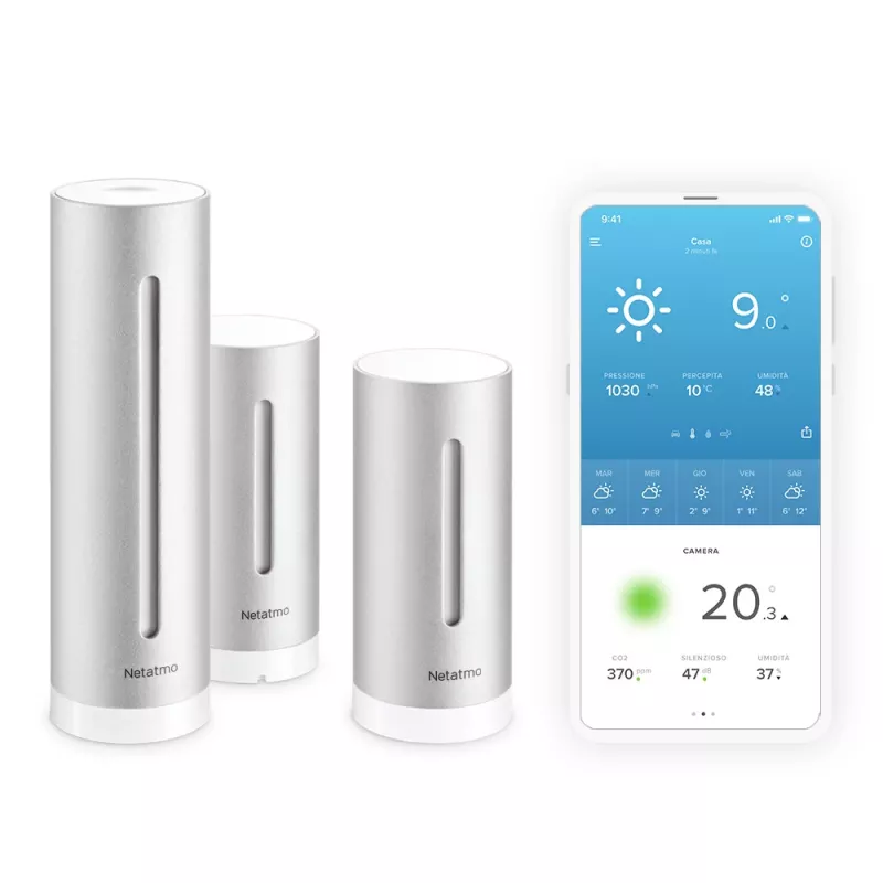Netatmo Indoor Pack “Smart Home weerstation + extra slimme binnenmodule”