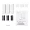 Deur-/raamsensor Netatmo DTG-EC draadloos weerbestendig 3 V (2×AAA), bereik 80 m, wit, set van 3 stuks