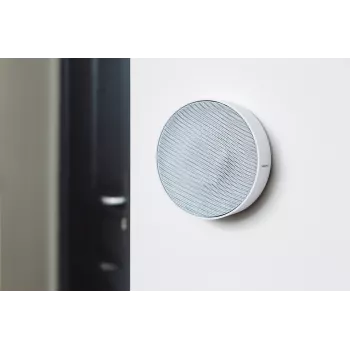 Draadloze sirene Netatmo NA-NIS01 Indoor wit, 110 dB, USB-aansluiting, AA x4, 130×35×130 mm