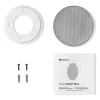 Draadloze sirene Netatmo NA-NIS01 Indoor wit, 110 dB, USB-aansluiting, AA x4, 130×35×130 mm