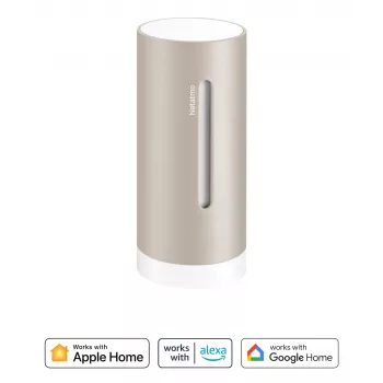 Digitaal weerstation Netatmo NIM-S zand — binnenthermometer, hygrometer, luchtkwaliteit, batterijgevoed (AAA)