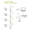 Techly I-WL-CPE880 (108439) outdoor CPE / toegangspunt / repeater, wifi 802.11n, 5,8 GHz, 15 dBi, 300 Mbps, Point-to-Point / Point-to-Multipoint-brug