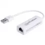 Manhattan 506731 USB 2.0-naar-Fast Ethernet-adapter, USB naar RJ45, 10/100 Mbps, wit