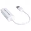 Manhattan 506731 USB 2.0-naar-Fast Ethernet-adapter, USB naar RJ45, 10/100 Mbps, wit