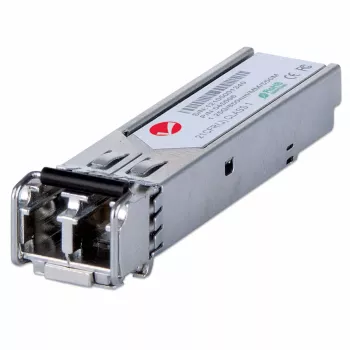 Intellinet transceiver-module optisch, Gigabit Fiber SFP Mini-GBIC, 1000Base-Sx (LC) multi-mode-poort, 550 m, golflengte 850 nm, Ethernet, Fibre, MSA-conform, equivalent aan Cisco GLC-SX-MM, drie jaar garantie