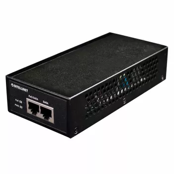 Intellinet Gigabit High-Power PoE+-injector, 1 x 30 W, IEEE 802.3at/af Power over Ethernet (PoE+/PoE)