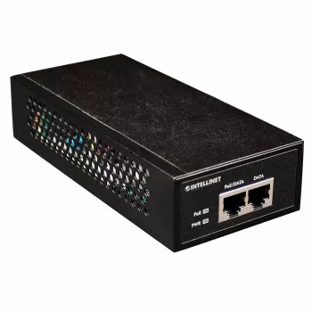 Intellinet Gigabit High-Power PoE+-injector, 1 x 30 W, IEEE 802.3at/af Power over Ethernet (PoE+/PoE)