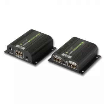Techly IDATA EXT-E70POED AV-extender AV-zender & -ontvanger zwart