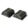 Techly IDATA EXT-E70POED AV-extender AV-zender & -ontvanger zwart