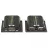 Techly IDATA EXT-E70POED AV-extender AV-zender & -ontvanger zwart