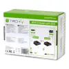 Techly IDATA EXT-E70POED AV-extender AV-zender & -ontvanger zwart