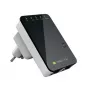 Techly I-WL-REPEATER2 (301078) draadloze mini-router / repeater 300N voor in het stopcontact, wifi 4 (802.11n), 2,4 GHz, 300 Mbps