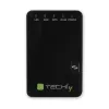 Techly I-WL-REPEATER2 (301078) draadloze mini-router / repeater 300N voor in het stopcontact, wifi 4 (802.11n), 2,4 GHz, 300 Mbps