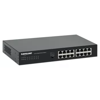 Unmanaged switch Manhattan 561815 16 poorten Gigabit Ethernet 10/100/1000