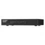 QNAP QSW-1108-8T-R2 unmanaged netwerkswitch, 8x 2,5GbE RJ45 (10/100/1000/2500 Mbps), desktop, zonder ventilator, zwart-grijs